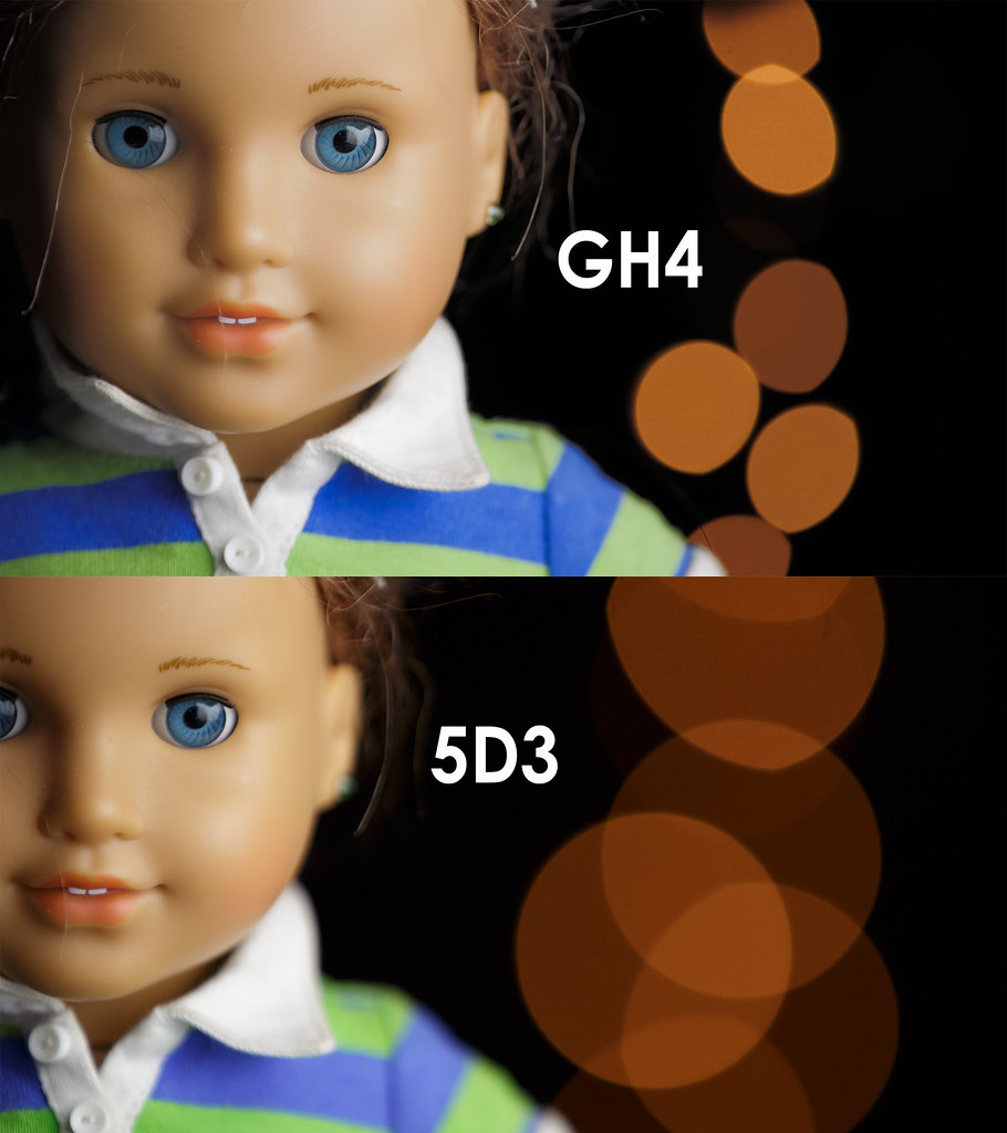 Full Frame vs MFT Bokeh Comparison