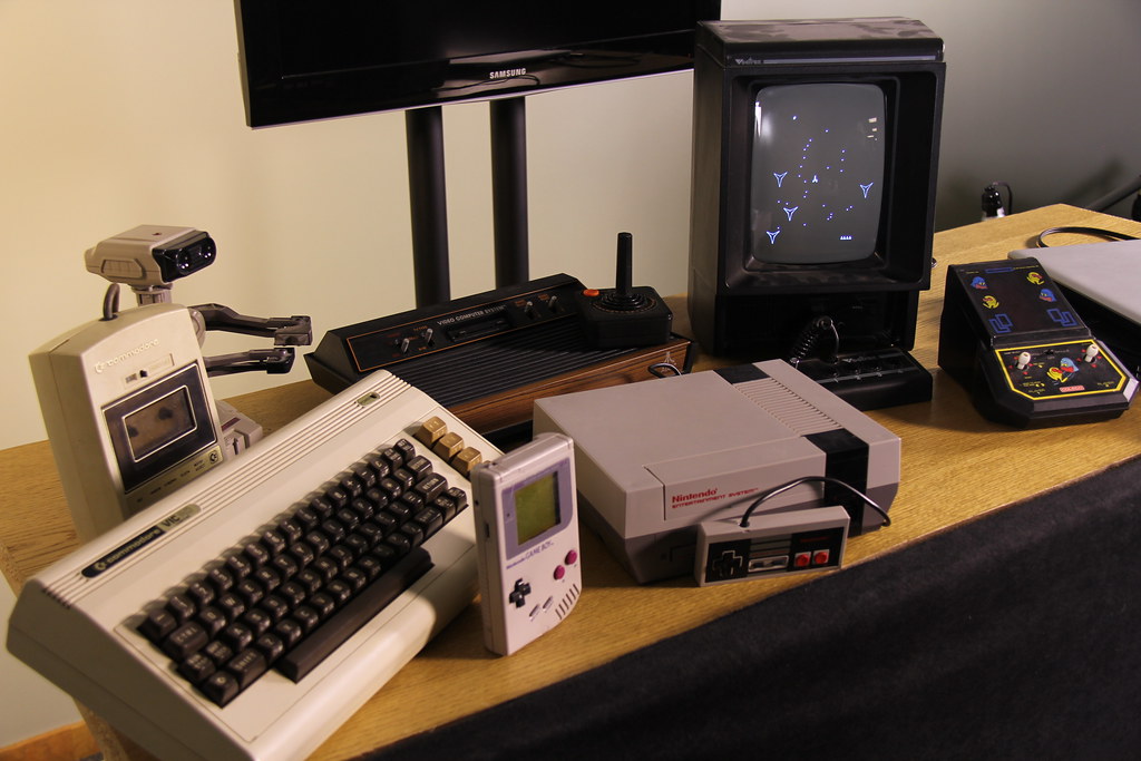 How many items can you identify? Old School Tech!