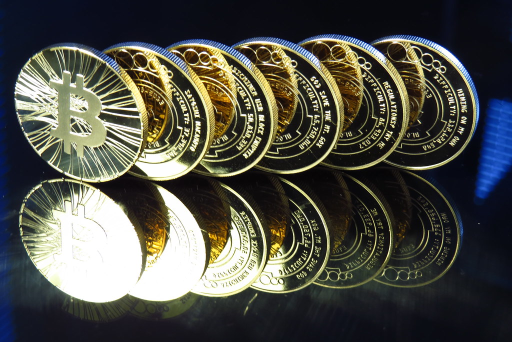 Bitcoin, bitcoin coin, physical bitcoin, bitcoin photo